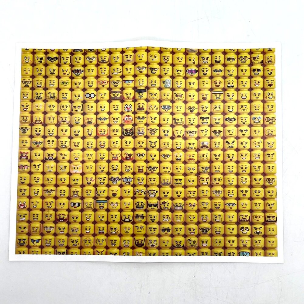 Lego Minifigure Faces 1000 Piece Puzzle Fun Challenge Hidden Side Ninjago 2021 - Picture 10 of 14